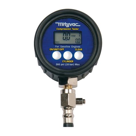 mityvac digital gasoline engine compression test kit|harbor freight engine compression tester.